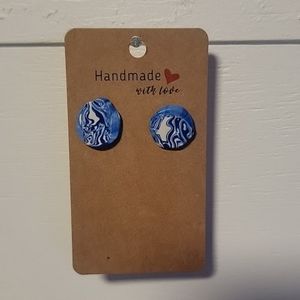Hanukkah "Ugly Sweater" Handmade Earrings.